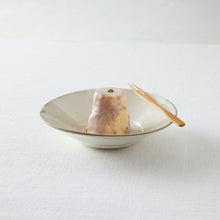 画像をギャラリービューアに読み込む, 荒賀文成 粉引き6寸つば皿
