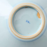 清水なお子 色絵牡丹唐草6寸浅鉢 6