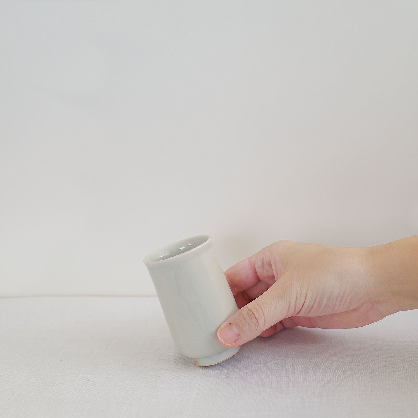新品　三浦ナオコ　茶杯　向付　隅切　木瓜　筒杯　カップ　白磁　白　フランス　花器 新品 三浦ナオコ 茶杯 向付 隅切 木瓜 筒杯 カップ 白磁 白