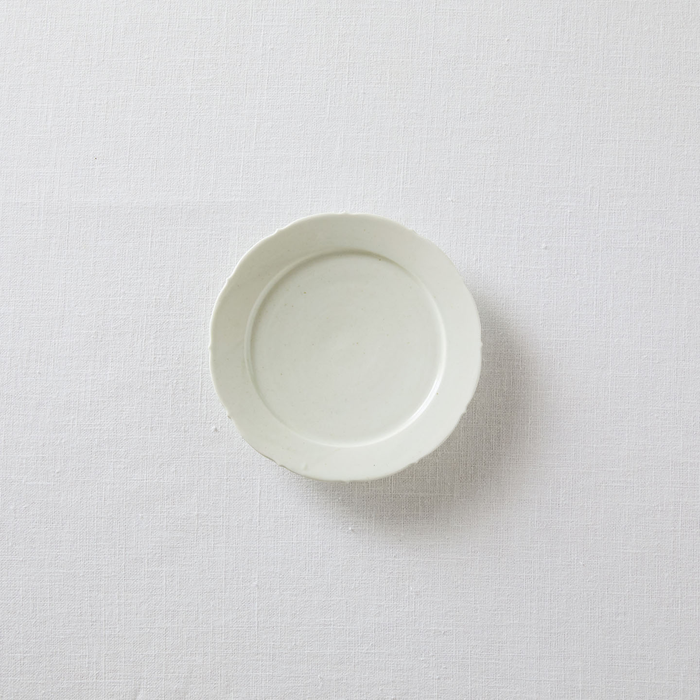 李朝 豆皿 白釉 菓子皿 輪華皿 茶道具 5客 - メルカリ
