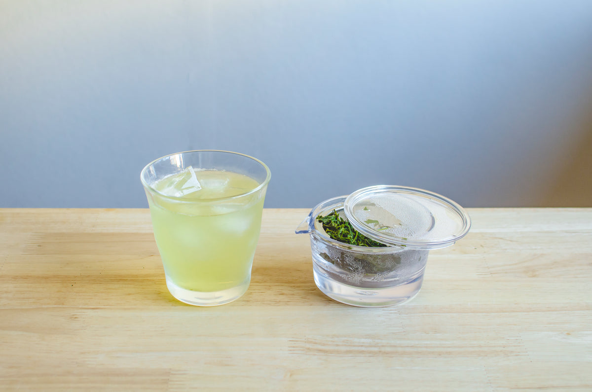 煎茶の急冷茶（アイスティー）