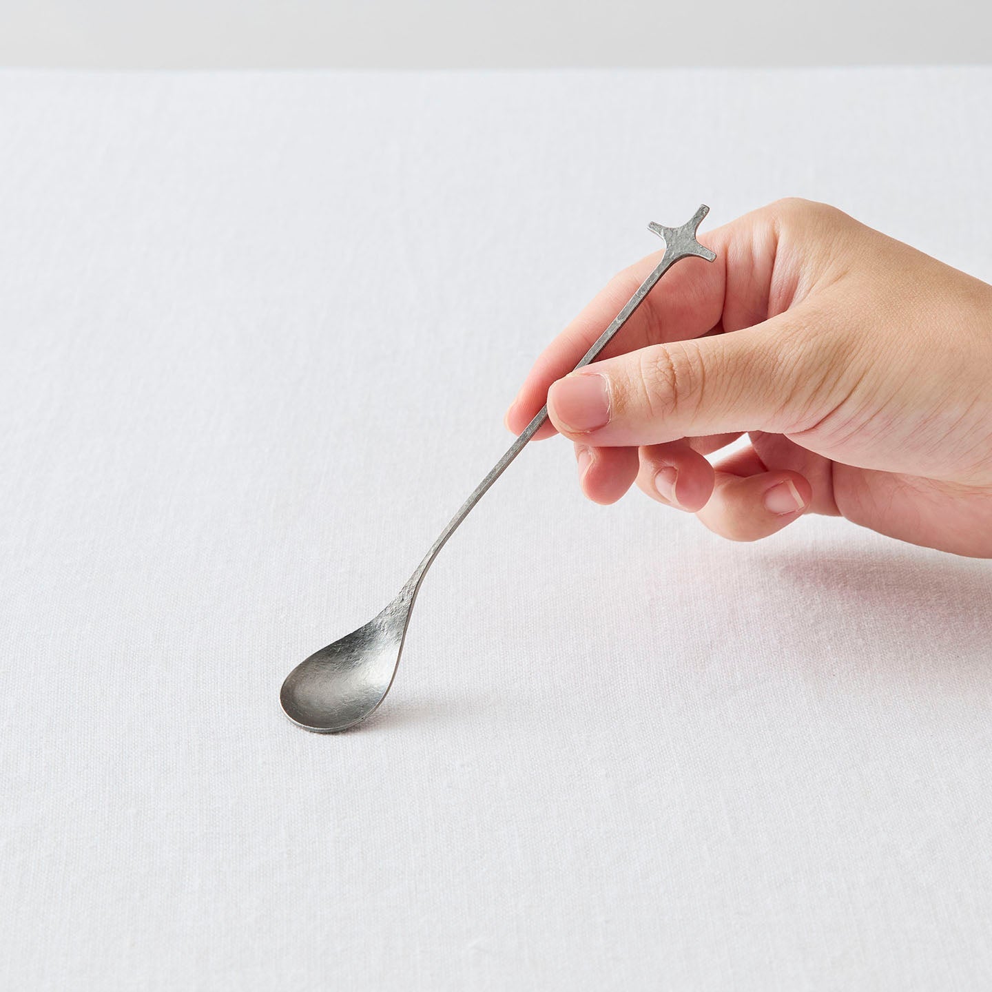 小西光裕サーブスプーン　サーブスプーン(穴あり)の2品　レア刻印あり 小西光裕 Espresso spoon(小西光裕) – 煎茶堂東京オンライン