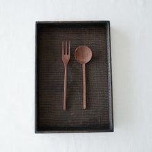 画像をギャラリービューアに読み込む, 堀宏治 深四角盆
