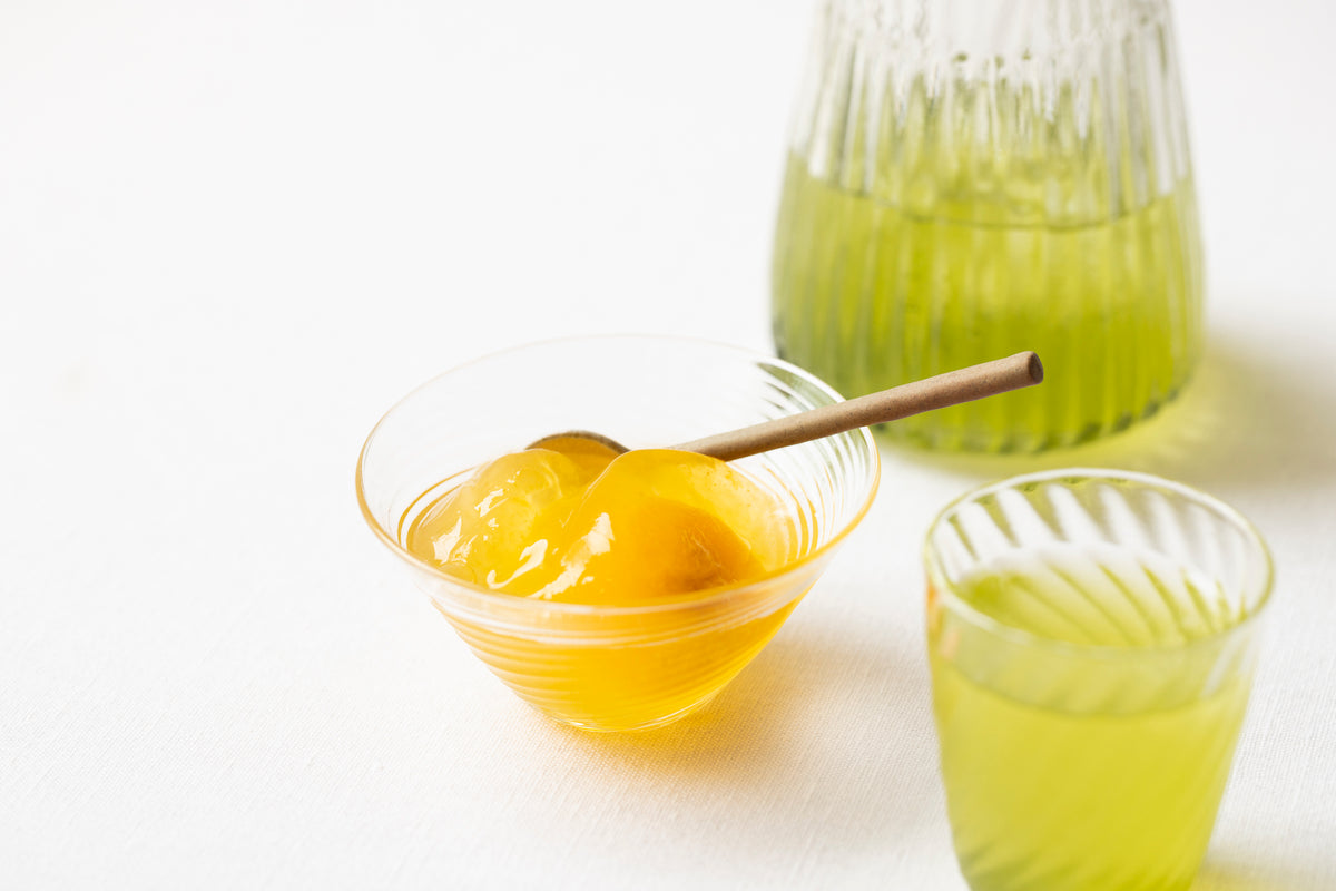 煎茶の水出し